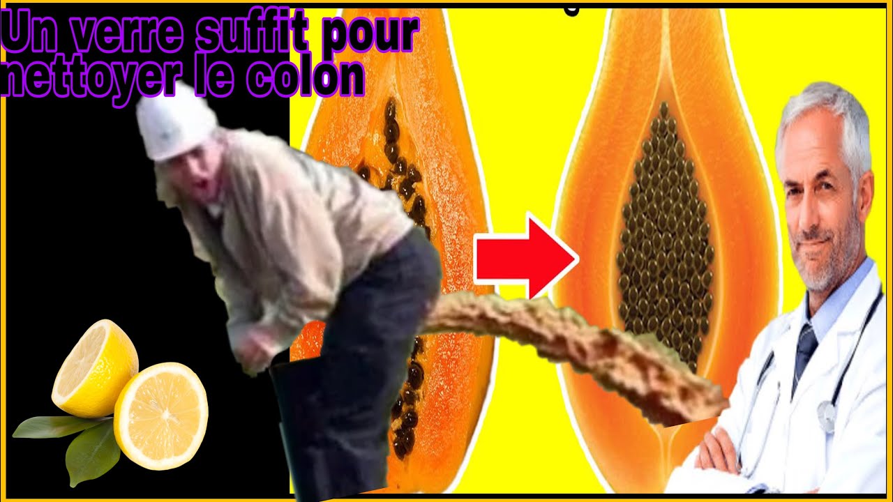 une seule cuillere de pépin de papaye vont totalement vider et déparasiter le colon:voici comment