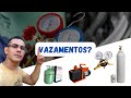 Detecção Ultra Rápida: Descobrindo Vazamentos em Split com Nitrogênio!