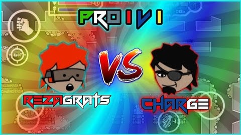 Mini Militia: Pro 1 V 1 feat Charge [Best of 3] Part 1🔥