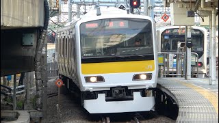 中央・総武線E231系ミツA502編成（元山手線トウ502編成）TK出場回送