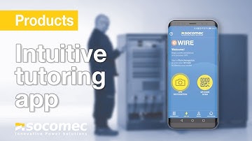 eWIRE - Exclusive intuitive tutoring APP for a simplified UPS installation
