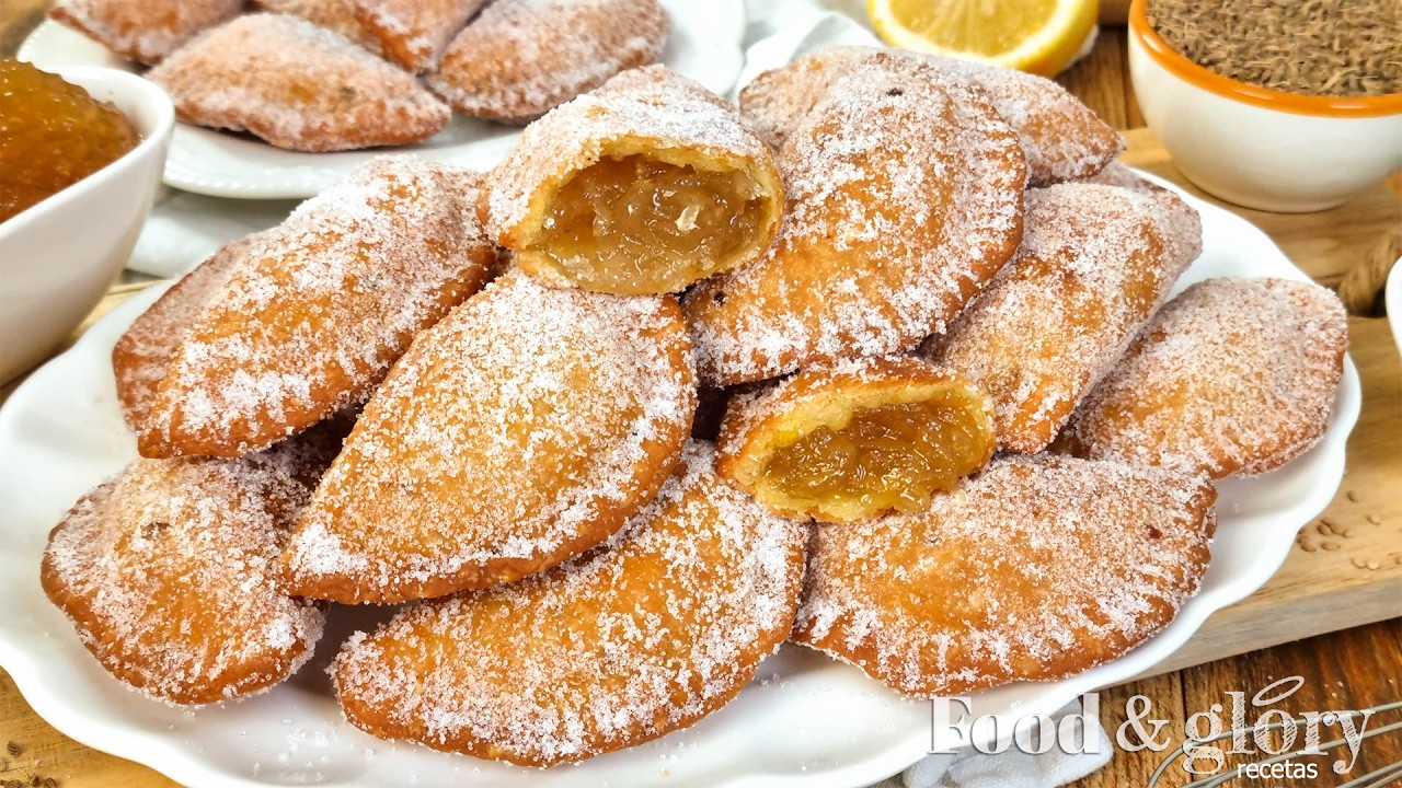 🥟 BORRACHUELOS MALAGUEÑOS ¡Dulce tradicional de sartén!