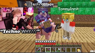 Techno and Tommy’s chaotic energy on Philza’s stream!  Dream SMP
