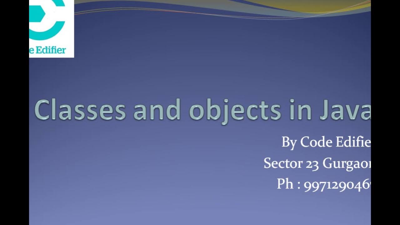 class and object example - YouTube