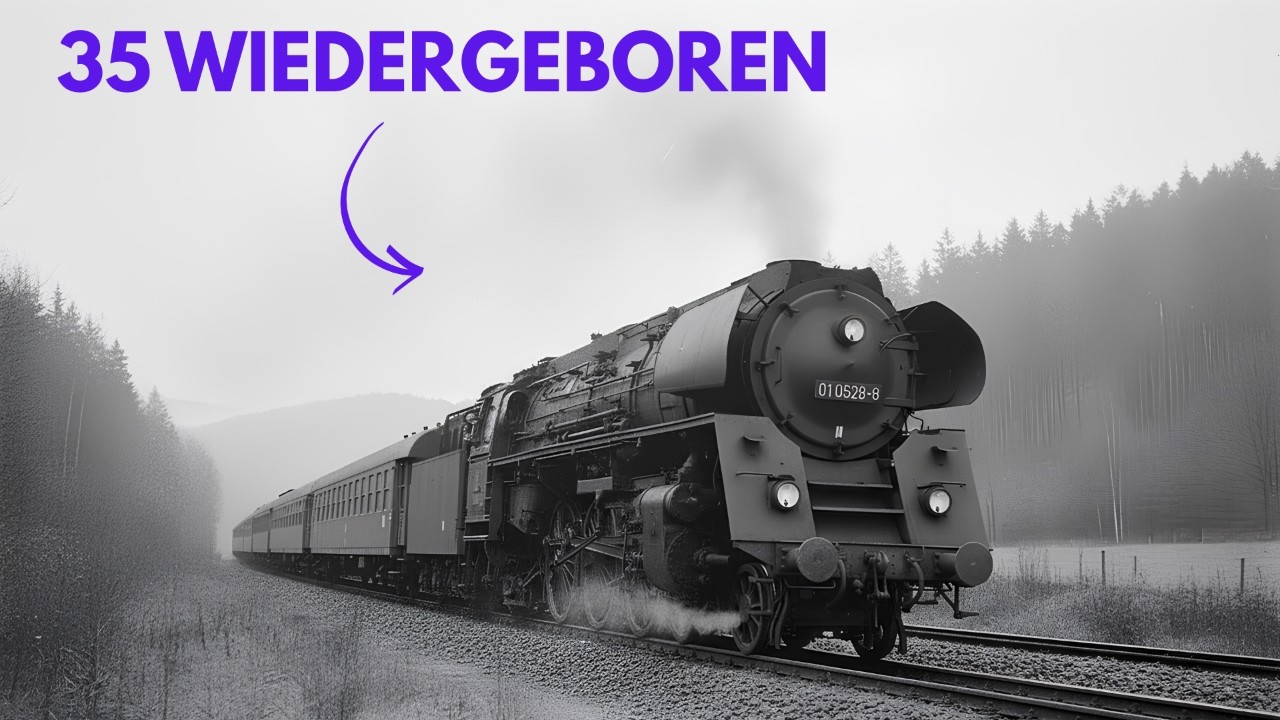 Wie wandelte die DDR ihre Lokomotiven aus Kriegszeiten in moderne Maschinen um?