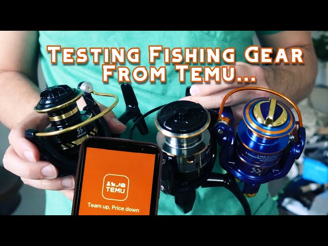 I tested these TEMU fishing reels so you don't have to *Giveaway