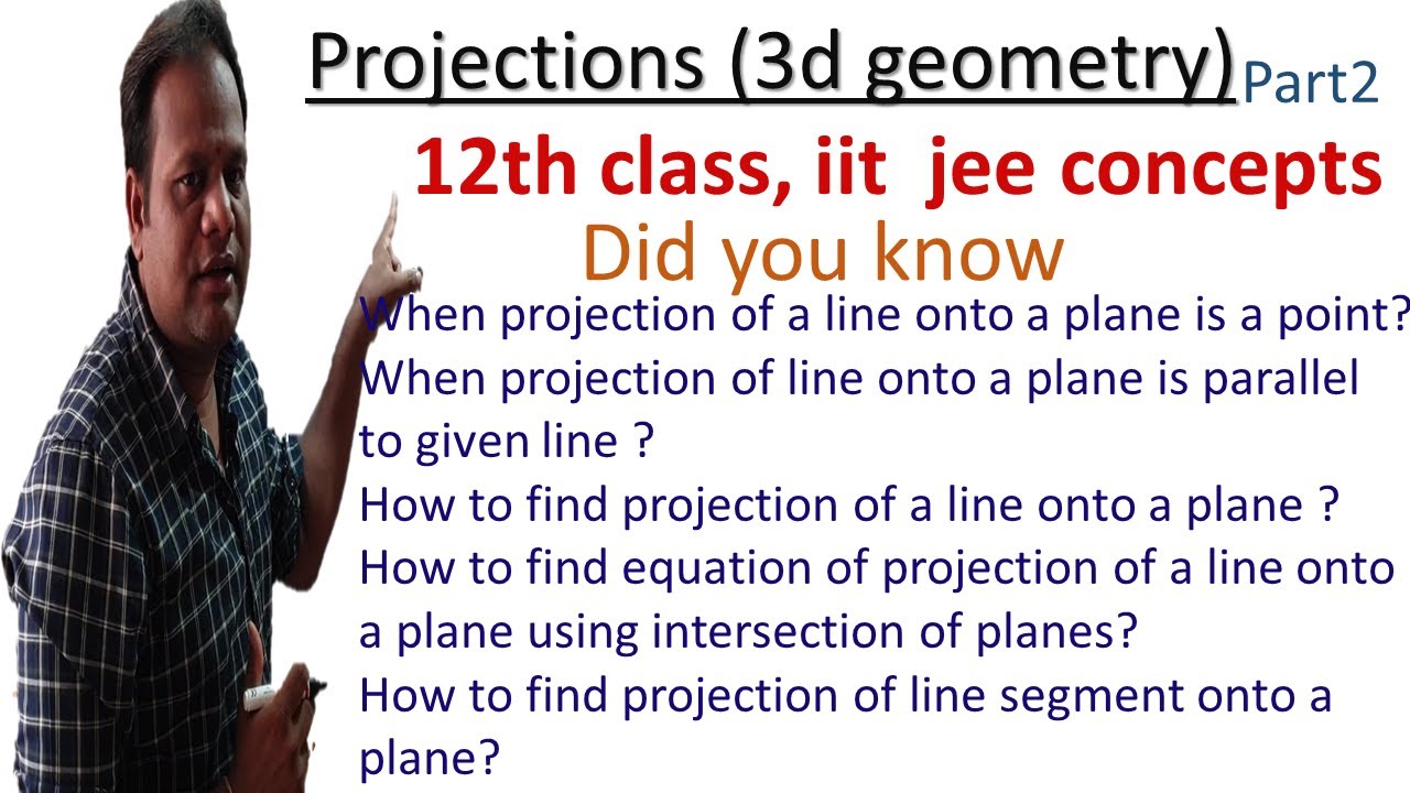 Projection A 3d Math projections (3d geometry)..part 2 - YouTube
