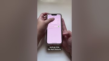 How to HIDE do not disturb on your iPhone