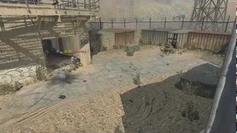 MW3 Triple kill with stun grenade