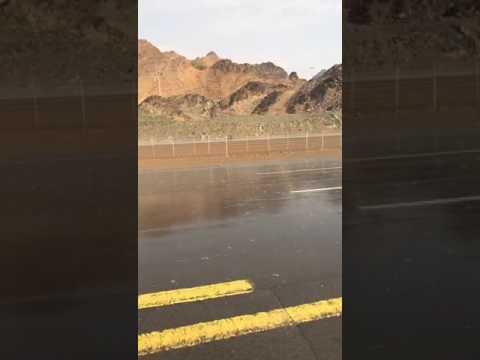 امطار في مفرق وادي ريم