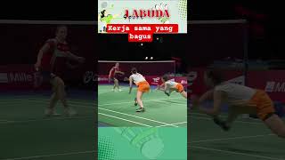 Kerjasama Yang Bagus #allengland #badminton #badmintonlovers #bulutangkis #bwf2025  #bwfworldtour