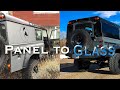 Masai Panoramic Glass Install - Defender 110