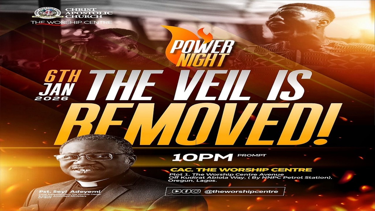 CHRIST APOSTOLIC CHURCH||T.W.C||POWER NIGHT||6TH FEB 2026 #THEWORSHIPCENTRE