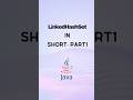 LinkedHashSet in short- Part1 #shorts #viral #viralvideo #viralshorts #youtubeshorts #java