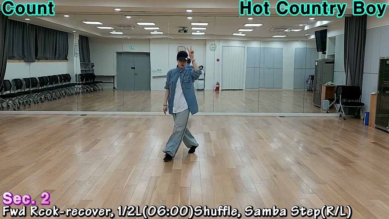 HOT COUNTRY BOY LINE DANCE(HIGH IMPROVER)COUNT/TUTORIAL, Rob Fowler& Michelle Risley(February 2026)