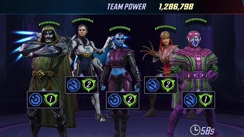 1st TECH Node - Incursion 1.4 - Marvel strike force