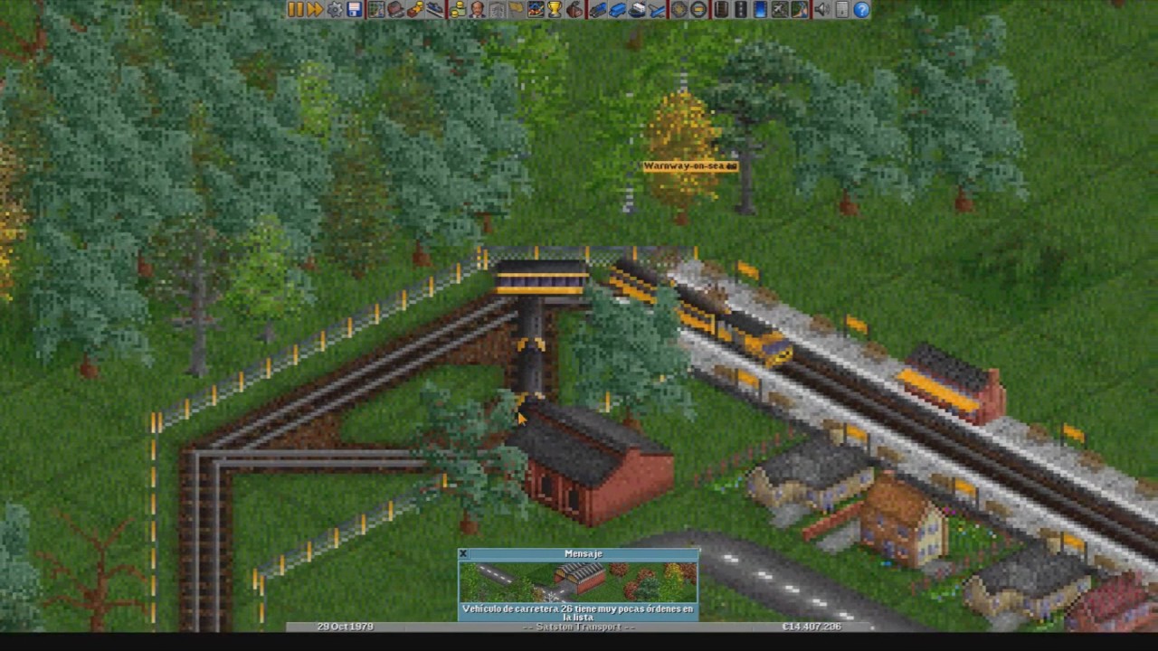 Let's play openTTD / TUTORIAL COMO SEGUIR / PARTE 2 / TRENES - YouTube