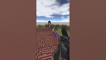 Destroying Hi My Name Is Aughh in Big Maze Nextbots Gmod