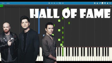 Hall of Fame - The Script Piano Tutorial (Synthesia)