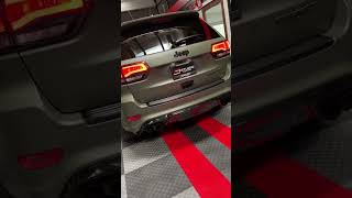 Straight Piped Trackhawk #trackhawk #exhaust #jeep