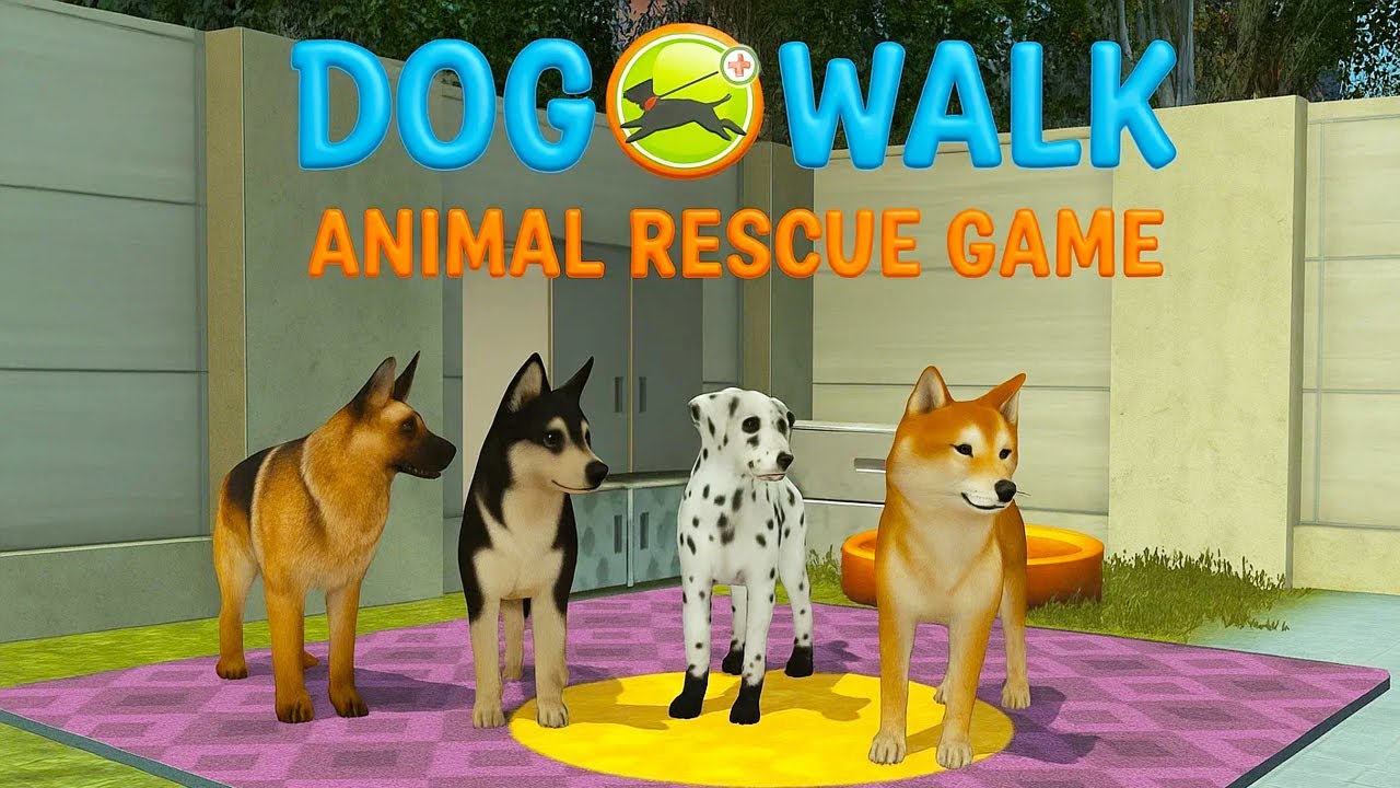 Dog Walk: Animal Rescue Game Gameplay