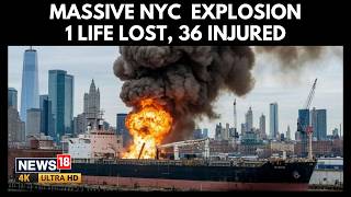 Staten Island Dry Dock Explosion Leaves 1 Dead and 36 Injured During Rescue Operation | N18G | 4K