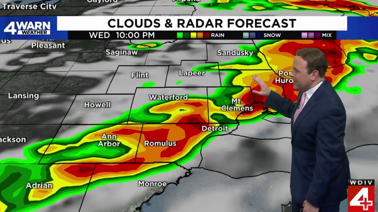 Metro Detroit weather forecast July 25, 2023 -- Noon Update - YouTube