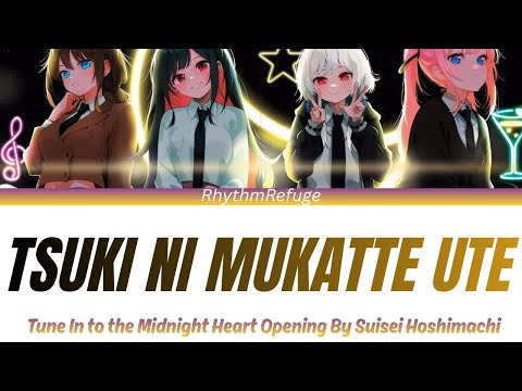Mayonaka Heart Tune Opening - Tsuki ni Mukatte Ute (月に向かって撃て) with Kan/Rom/En