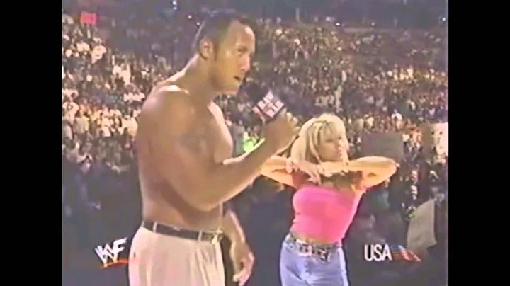 WWF - 08.30.1999 - Raw - The Rock meets Terri Runn...