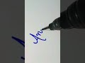 Comment your name to see in next video ❤️😊🥰#namewritting #calligraphy #viral #shots #youtube