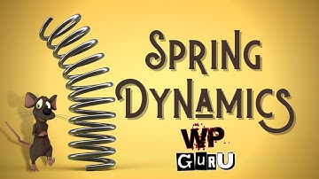 How to use Spring Dynamics in DAZ Studio