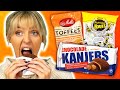 Ieren proberen nederlandse snacks