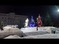 Улица Мира, Лесосибирск. Зима 2022.