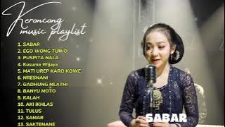 FULL ALBUM KERONCONG MODERN 2025 - SABAR - EGO WONG TUWO - PUSPITA NALA || BANDAR KERONCONG