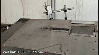 Big Rectangular Shape Edgefold 2D CNC Wire Bending Machine for Wire 5mm Size 254X870mm