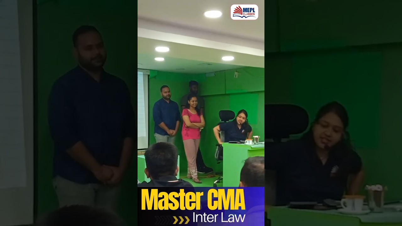 Master CMA INTER LAW 🎓 With Divya Agarwal Mam - Admission Open ✅| MEPL Classes