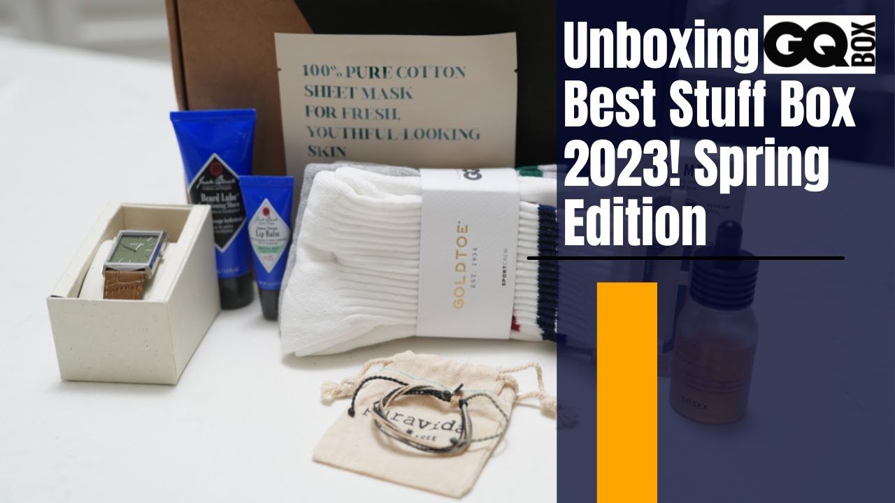 Unboxing GQ Best Stuff Box 2023! Spring Edition Discovering the Hidden
