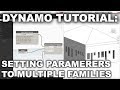 Dynamo Tutorial: Setting parameters by name to multiple elements