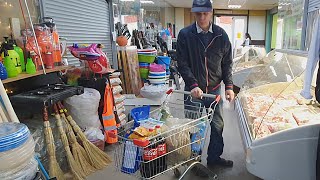 Full Shopping Cart for $30 / Shopping in the Cheapest Russian Store / Different Russia