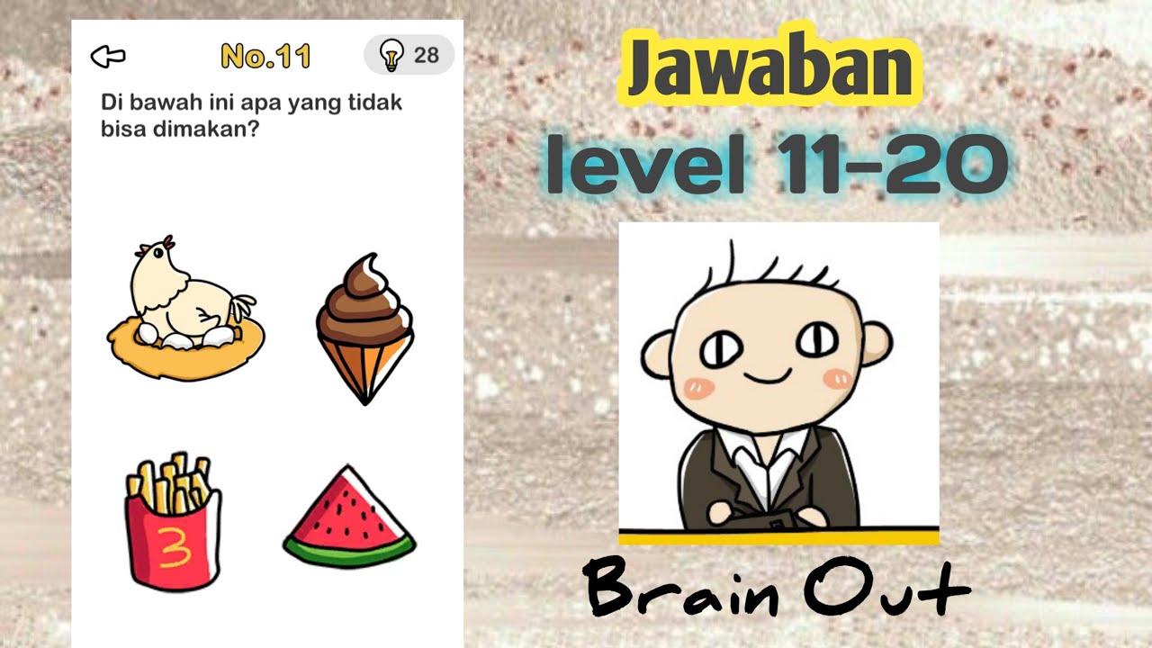Jawaban game brain out level 11 12 13 14 15 16 17 18 19 20 #