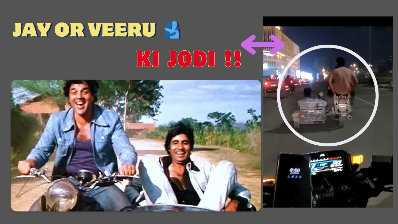 Jay or Veeru Ki Jodi 🫂 | @vikyrider
