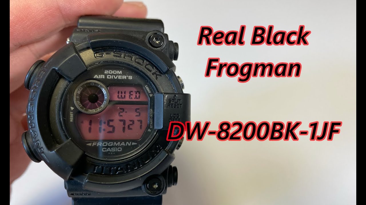 突然のコメントでしかもそれがG-SHOCK　DW-8200BK-1JF