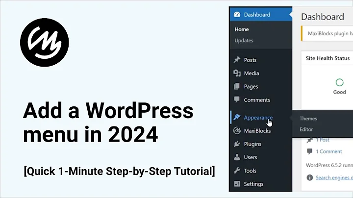 How to Add a Navigation Menu in WordPress 2025  [Quick 1-Minute Step-by-Step Tutorial]
