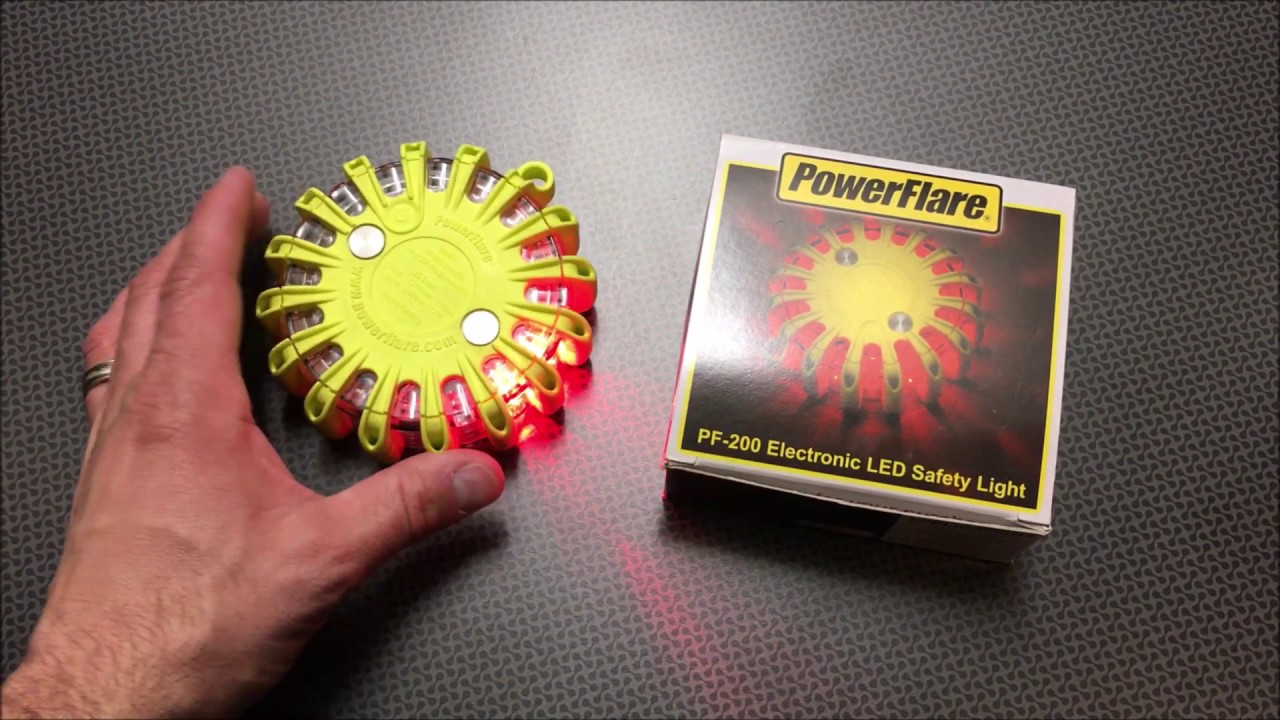 LED Warnleuchte Powerflare