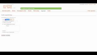 Potni Nalogi - Nastavitve