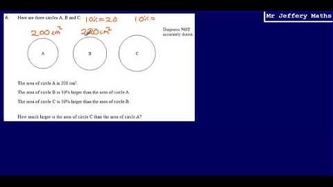 6. Percentage Increase  (GCSE Maths - Edexcel Practice Tests Set 3 - 1H)