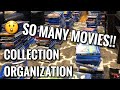 RE-ORGANIZING MY ENTIRE MOVIE COLLECTION | 2,500+ Blu-ray and 4K Discs!