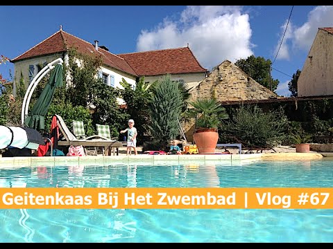 Geitenkaas Bij Het Zwembad | Vlog #67 afvallen met shakes