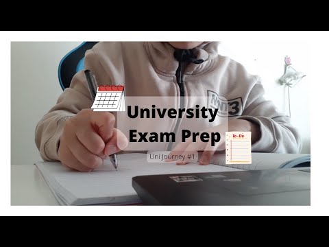 Uni Journey # 1: University entrance exam prep