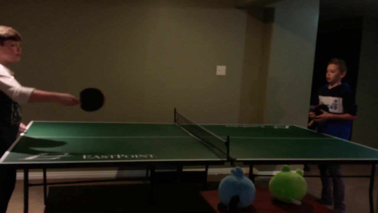 Crazy ping pong match. (First video) YouTube